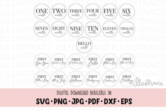 Baby Milestone First Holiday SVG: A Designer's Review