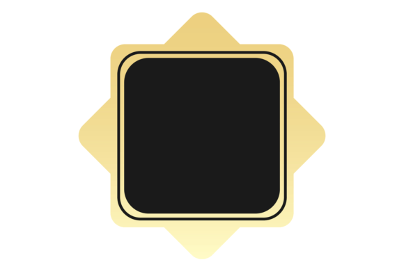 Black Yellow Square Label: A Designer's Review