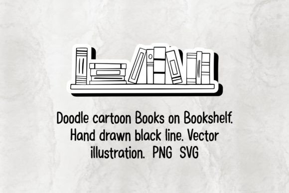 Bookshelf PNG SVG: A Designer's Review for Embroidery