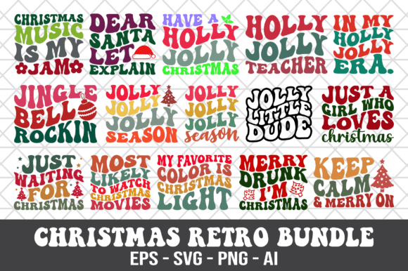 Christmas Retro Design Bundle SVG: A Designer's Review
