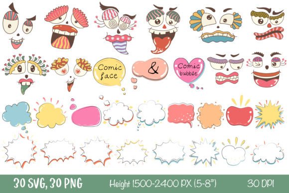Comic Face and Comic Bubble: A Designer's Review