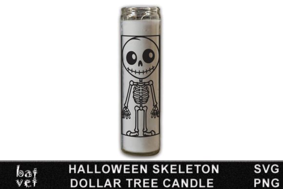 Halloween Skeleton Dollar Tree Candle: A Designer's Review