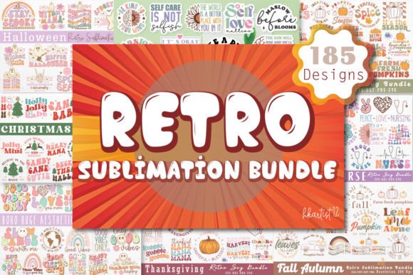 Retro Sublimation SVG Bundle Review for Embroidery