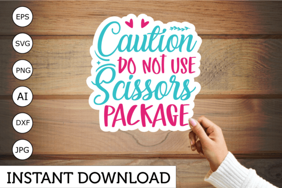 Review: Caution Do Not Use Scissors Package Stic for Embroidery