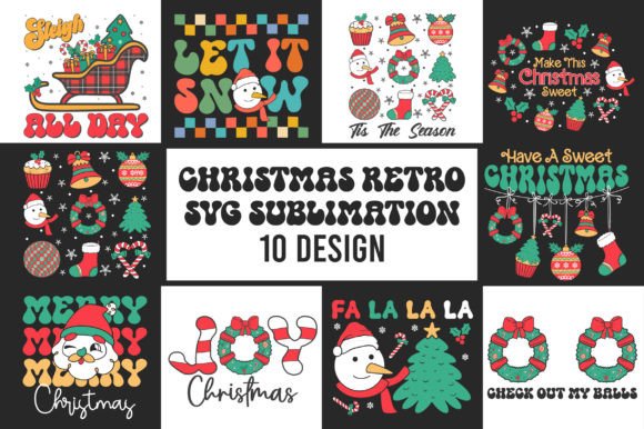 Review: Christmas Retro SVG Sublimation Bundle for Embroidery