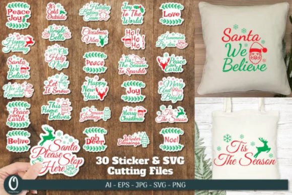 Review: Christmas SVG Bundle 30 Cutting Files for Holiday Crafts