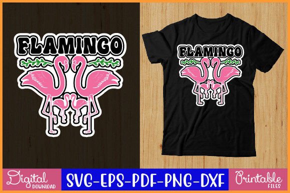 Review: Flamingo Sticker Design for Embroidery Projects