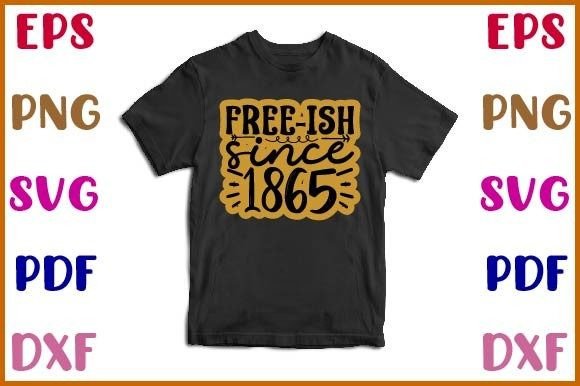 Review: Free-ish Since 1865 Sticker Design for Embroidery