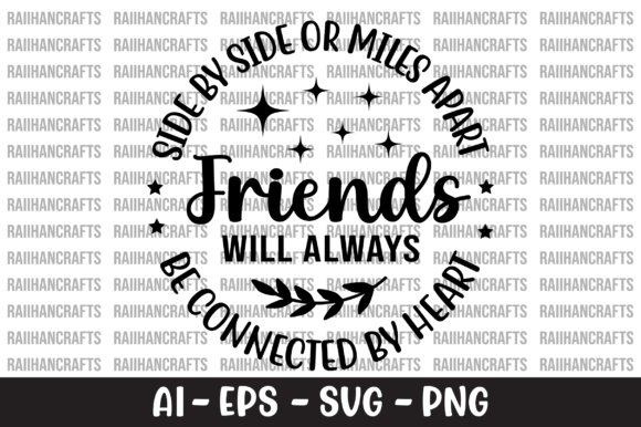 Review: Side by Side or Miles Apart Friends SVG for Embroidery