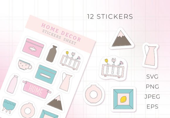 Review: Stickers Sheet HOME DECOR Svg for Embroidery