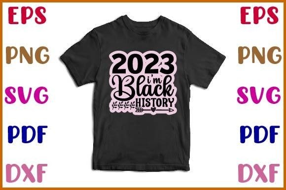 Reviewing the 2023 I m Black History Sticker Design