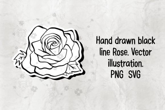 Rose SVG PNG: A Designer's Take on Real Embroidery Use