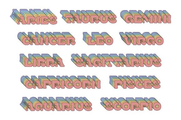 Zodiac Sign SVG Sublimation T-shirt Review